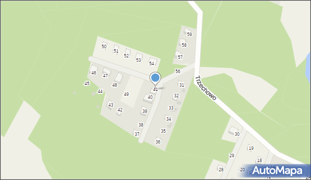 Trzechowo, Trzechowo, 41, mapa Trzechowo