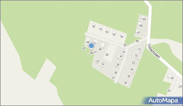 Trzechowo, Trzechowo, 44, mapa Trzechowo