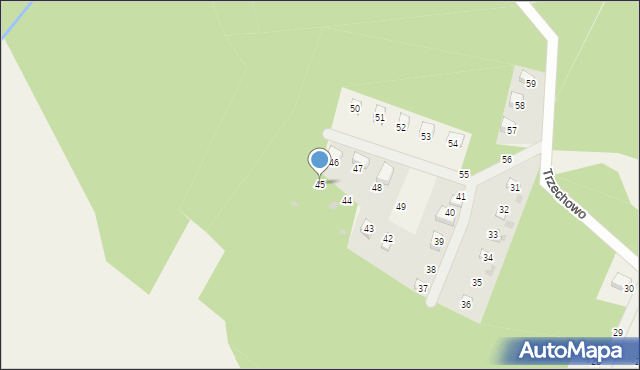Trzechowo, Trzechowo, 45, mapa Trzechowo