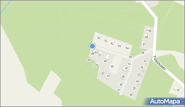 Trzechowo, Trzechowo, 46, mapa Trzechowo