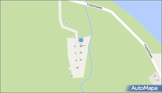 Trzechowo, Trzechowo, 65, mapa Trzechowo