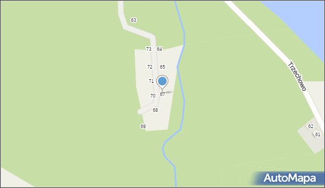 Trzechowo, Trzechowo, 67, mapa Trzechowo