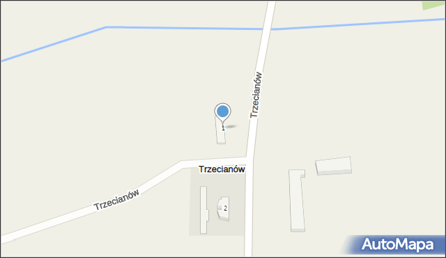 Trzecianów-Osiedle, Trzecianów-Osiedle, 1, mapa Trzecianów-Osiedle