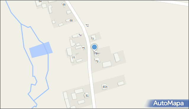 Trzemcha Górna, Trzemcha Górna, 78, mapa Trzemcha Górna