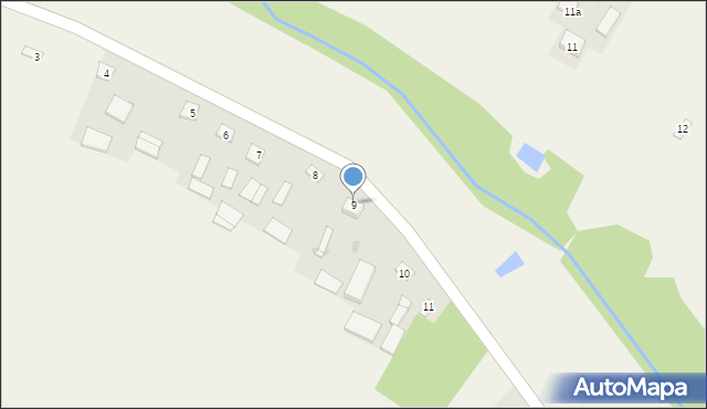 Trzemcha Górna, Trzemcha Górna, 9, mapa Trzemcha Górna