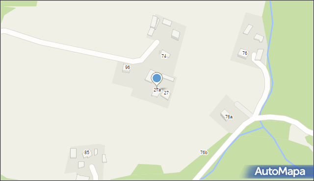 Trzemesna, Trzemesna, 27a, mapa Trzemesna