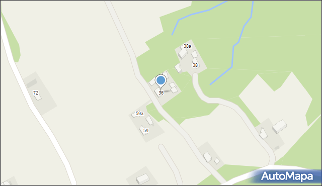 Trzemesna, Trzemesna, 36, mapa Trzemesna