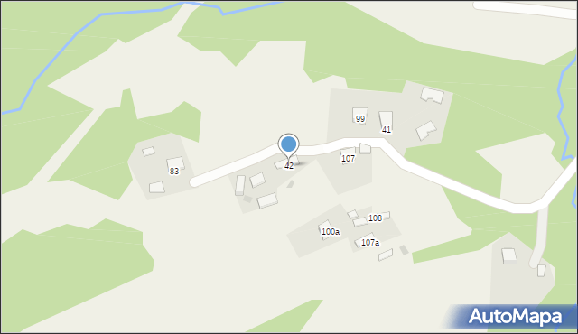 Trzemesna, Trzemesna, 42, mapa Trzemesna