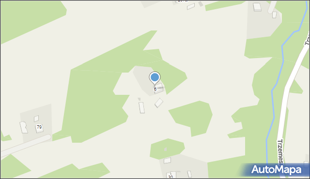 Trzemesna, Trzemesna, 6, mapa Trzemesna