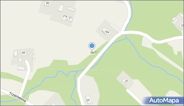 Trzemesna, Trzemesna, 76b, mapa Trzemesna