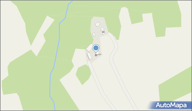 Trzemesna, Trzemesna, 86, mapa Trzemesna