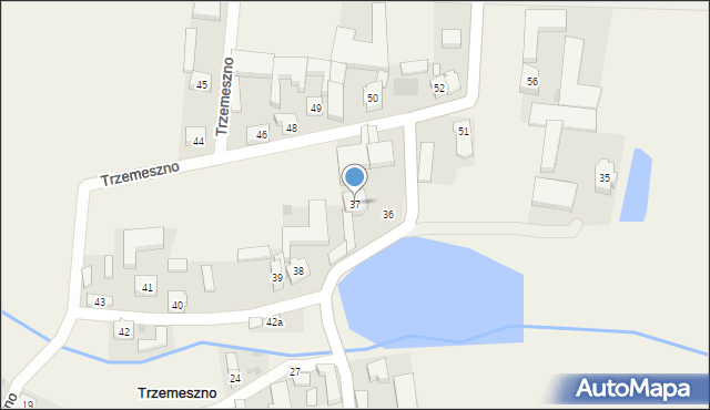 Trzemeszno, Trzemeszno, 37, mapa Trzemeszno