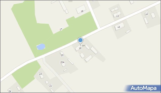 Trzemiętowo, Trzemiętowo, 19a, mapa Trzemiętowo