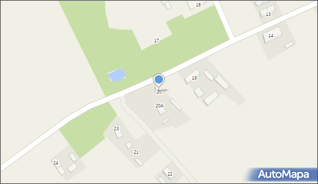 Trzemiętowo, Trzemiętowo, 20, mapa Trzemiętowo