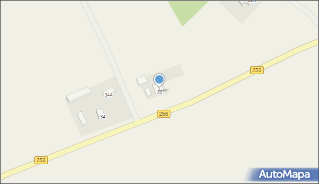 Trzęsacz, Trzęsacz, 33, mapa Trzęsacz