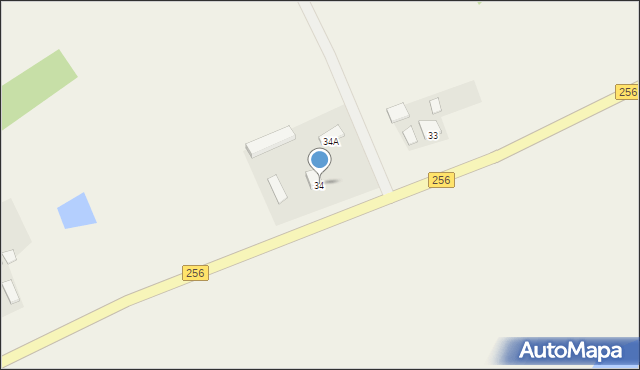 Trzęsacz, Trzęsacz, 34, mapa Trzęsacz