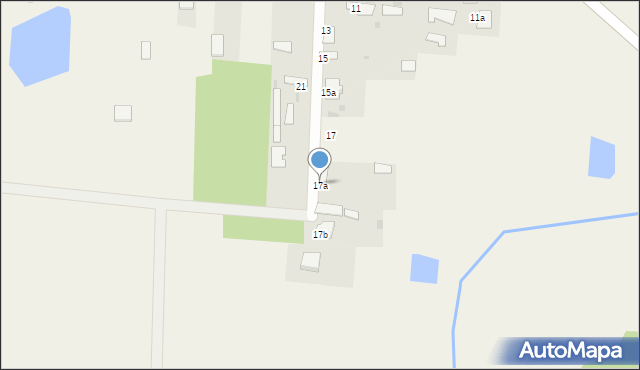 Trześcianka, Trześcianka, 17a, mapa Trześcianka