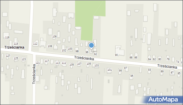Trześcianka, Trześcianka, 94, mapa Trześcianka