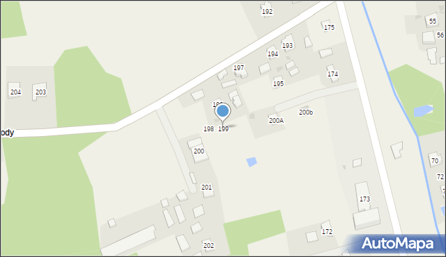 Trześń, Trześń, 199, mapa Trześń