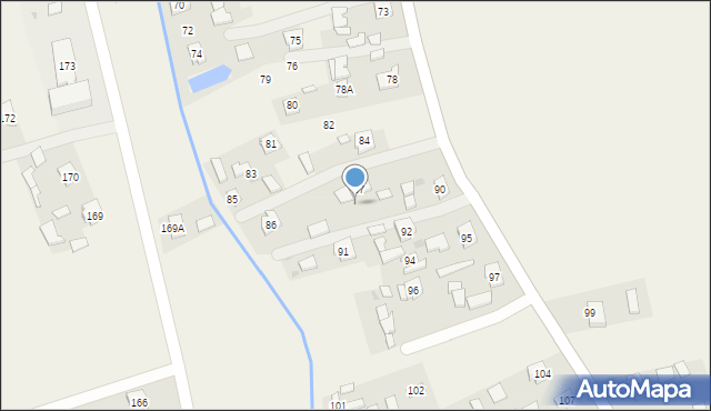 Trześń, Trześń, 88, mapa Trześń
