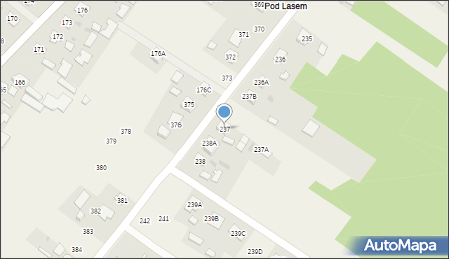 Trześń, Trześń, 237, mapa Trześń