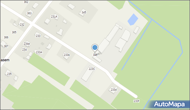 Trześń, Trześń, 346, mapa Trześń