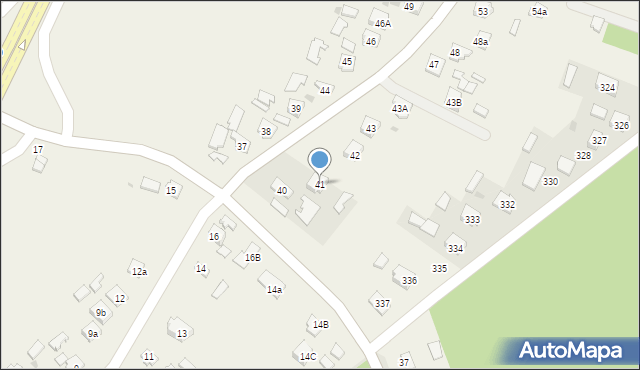 Trześń, Trześń, 41, mapa Trześń