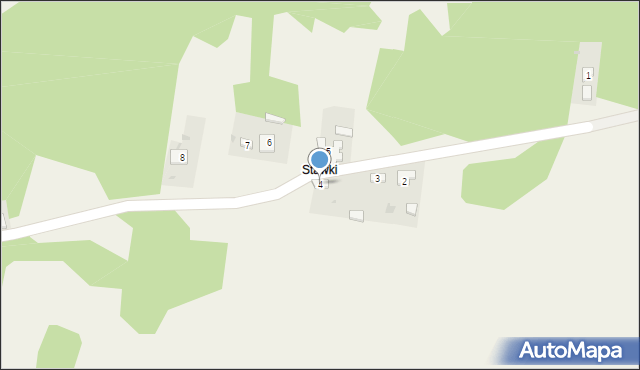 Trzęśniew Mały, Trzęśniew Mały, 4, mapa Trzęśniew Mały