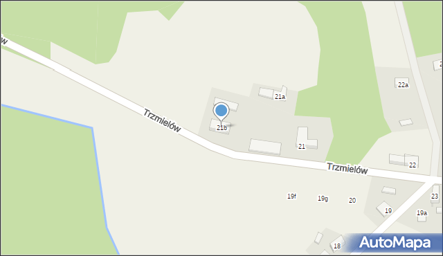 Trzmielów, Trzmielów, 21b, mapa Trzmielów