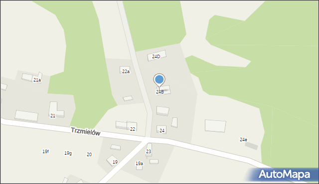 Trzmielów, Trzmielów, 24B, mapa Trzmielów