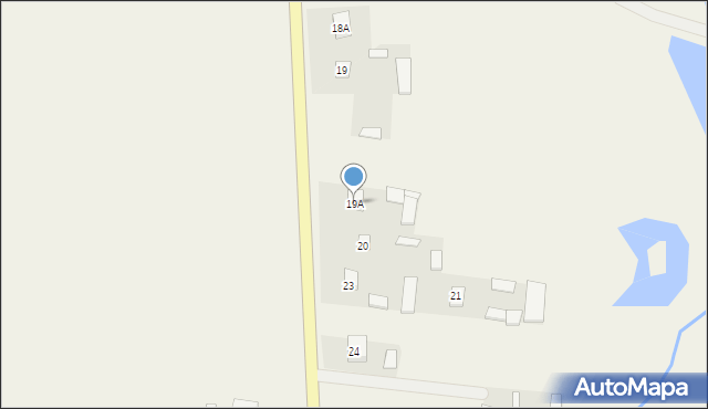 Trzydnik Duży, Trzydnik Duży, 19A, mapa Trzydnik Duży