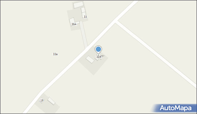 Trzylatków Duży, Trzylatków Duży, 32A, mapa Trzylatków Duży