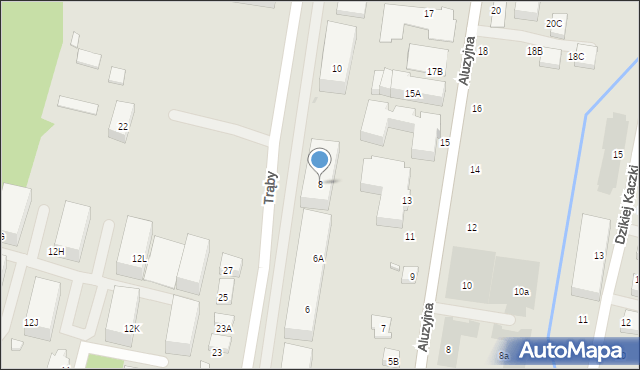 Warszawa, Trąby Mikołaja, 8, mapa Warszawy