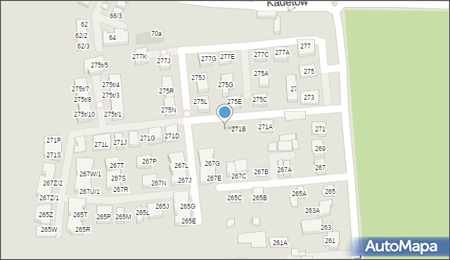 Warszawa, Trakt Lubelski, 271C, mapa Warszawy