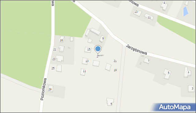 Wioska, Truskawkowa, 17, mapa Wioska