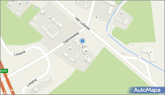 Wola Ducka, Trakt Lubelski, 9, mapa Wola Ducka