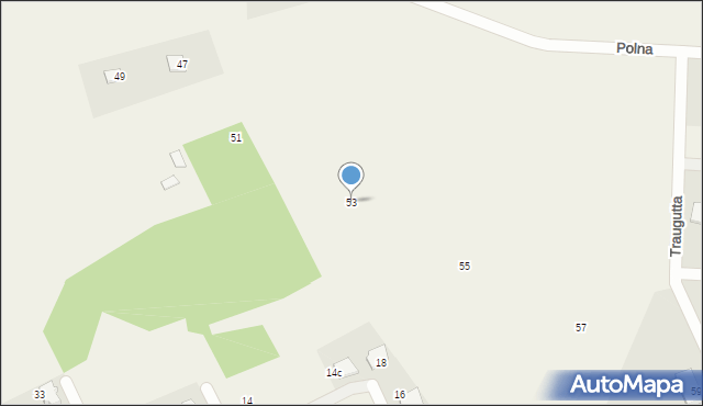 Zbrosławice, Traugutta Romualda, gen., 53, mapa Zbrosławice