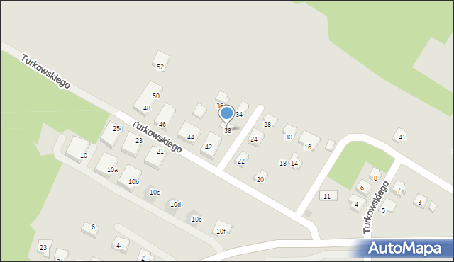 Bochnia, Turkowskiego Mariana, gen., 38, mapa Bochni
