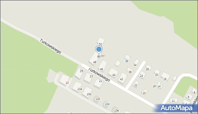 Bochnia, Turkowskiego Mariana, gen., 50, mapa Bochni