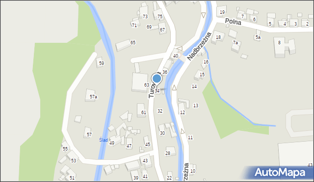Bogatynia, Turowska, 34, mapa Bogatynia
