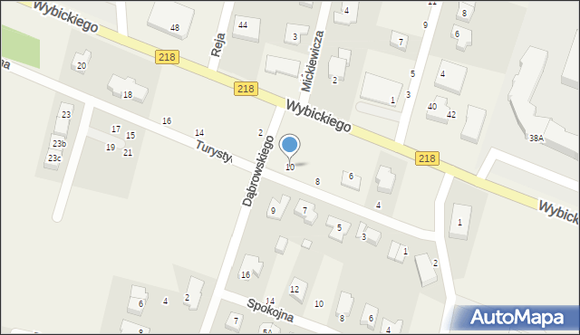 Bojano, Turystyczna, 10, mapa Bojano