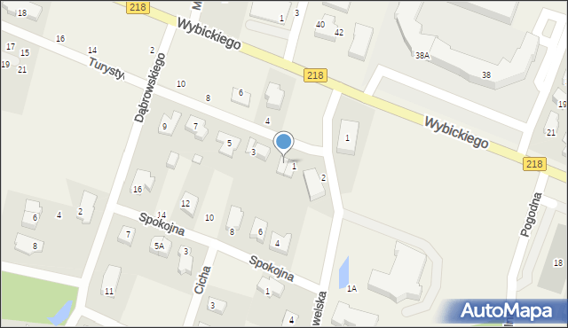 Bojano, Turystyczna, 1a, mapa Bojano