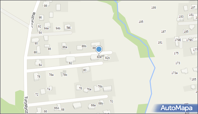 Bolechowice, Turystyczna, 82a, mapa Bolechowice