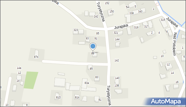 Bolechowice, Turystyczna, 89, mapa Bolechowice