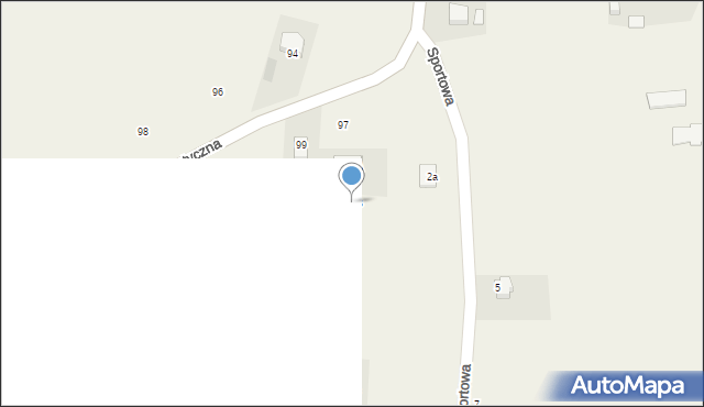 Chełmce, Turystyczna, 97B, mapa Chełmce