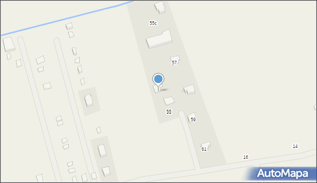 Chłopy, Turystyczna, 55a, mapa Chłopy