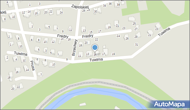 Głuchołazy, Tuwima Juliana, 15, mapa Głuchołazy