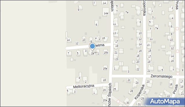 Goczałkowice-Zdrój, Tuwima Juliana, 1a, mapa Goczałkowice-Zdrój