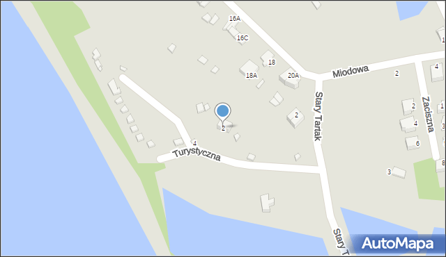 Golczewo, Turystyczna, 2, mapa Golczewo