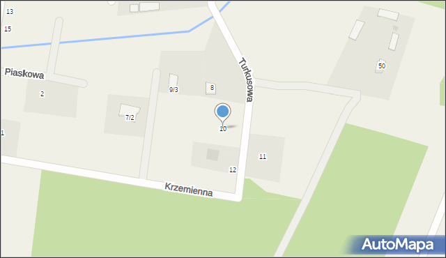 Henrykowo, Turkusowa, 10, mapa Henrykowo